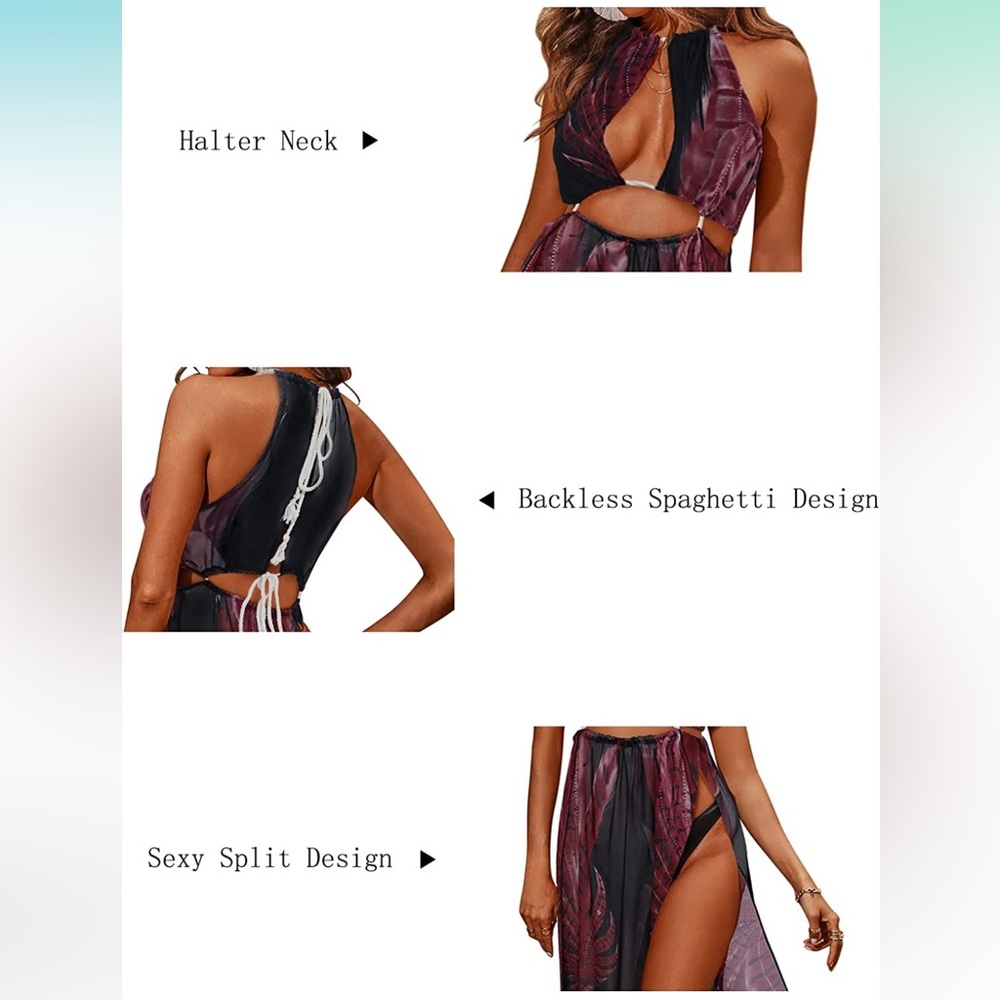 Sexy summer beach dress/cover up - Picture 6 of 9